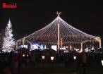 Luminile de sărbătoare s-au aprins în centrul Sucevei, de Ziua Bucovinei